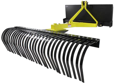 skid steer gravel rake